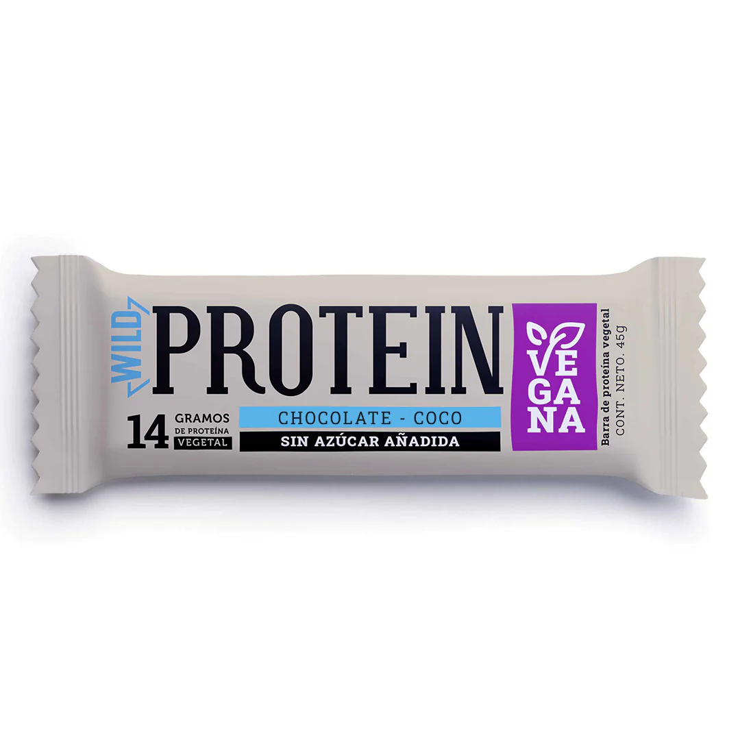 Barra protein wild (chocolate y coco)