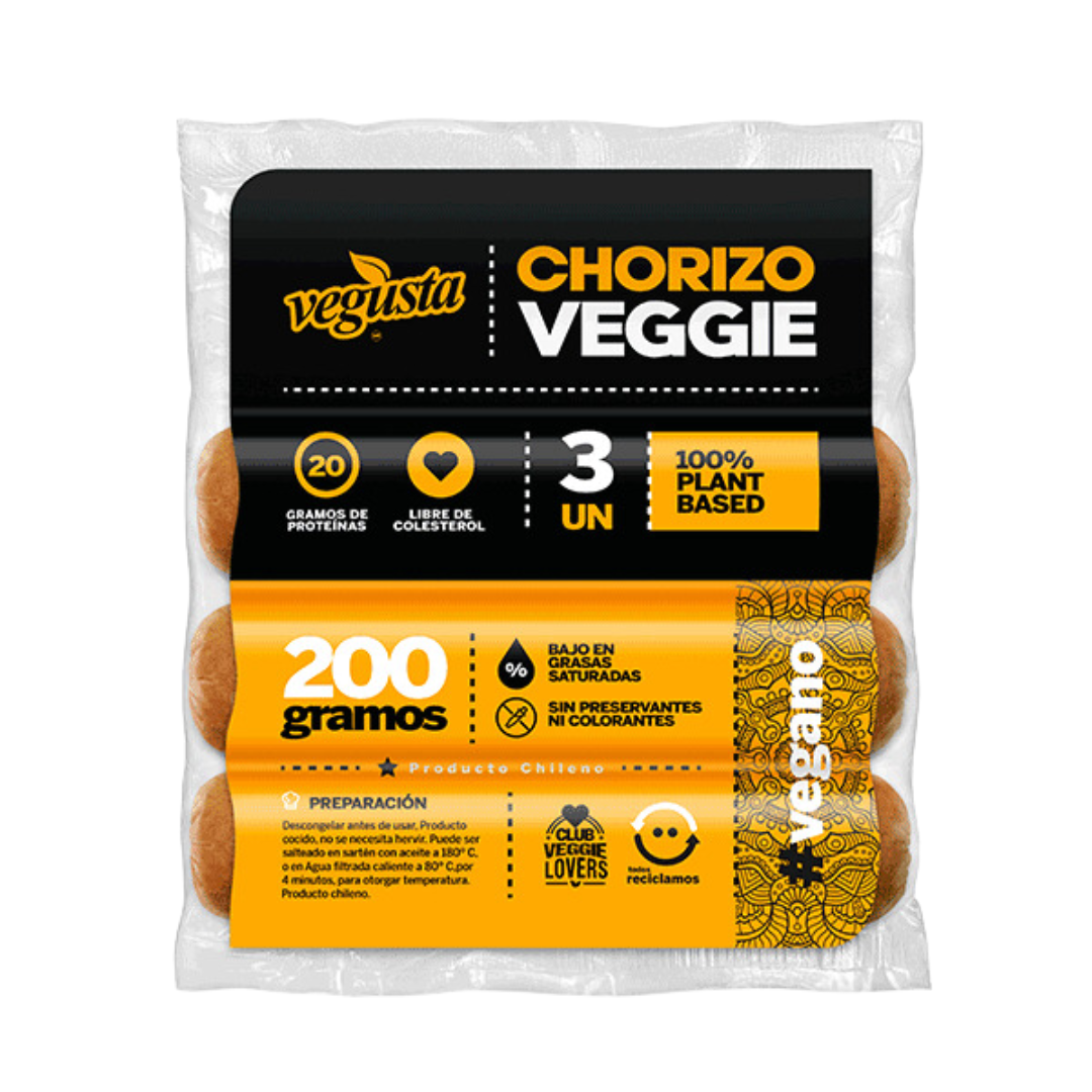 Chorizo vegano vegusta